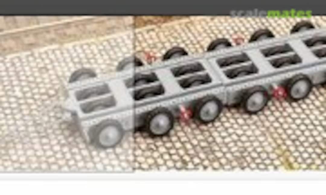 24-wheeled heavy-duty vehicle of the DRG (Weinert Modellbau 4556)