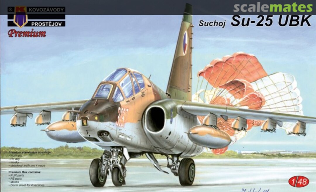Boxart Su-25 UBK KPM4802 Kovozávody Prostějov Boxart Su-25 UBK KPM4802 Kovozávody Prostějov