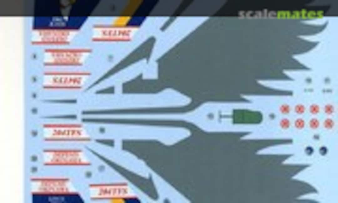 1:48 F-15J Eagle "204SQ 50th Anniversary Special Paint" Option Decals (Hasegawa 35225) 35225
