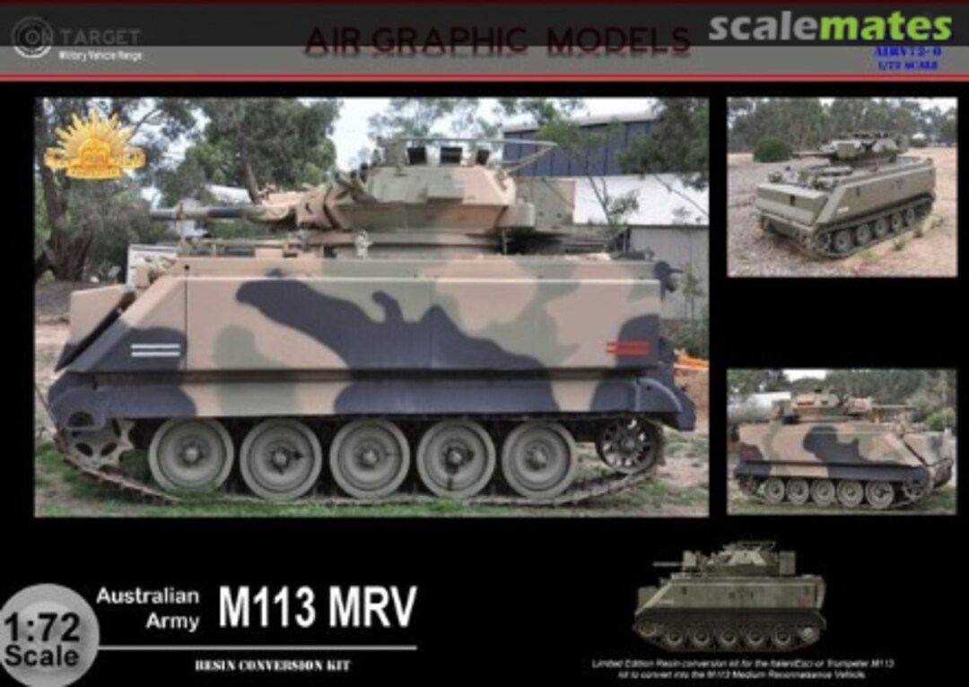 Boxart M113 MRV (Scorpion) Conversion MV-1001 Air-Graphics Models Boxart M113 MRV (Scorpion) Conversion MV-1001 Air-Graphics Models