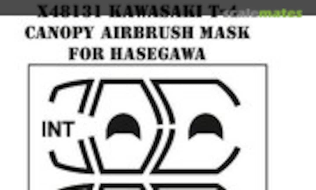 1:48 Kawasaki T-4 Canopy Airbrush Mask (MH Models X48131) X48131
