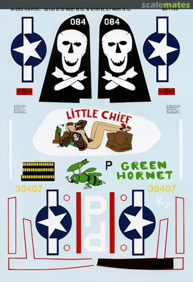 Boxart A-20G Havoc 48-1168 Microscale Boxart A-20G Havoc 48-1168 Microscale