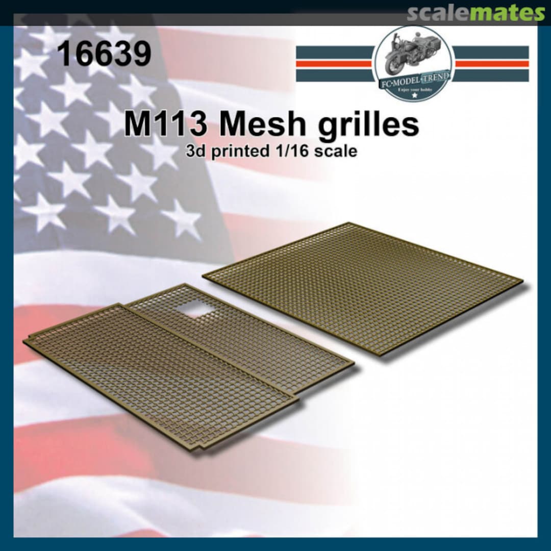 Boxart M113 mesh grills 16639 FC Model Trend Boxart M113 mesh grills 16639 FC Model Trend