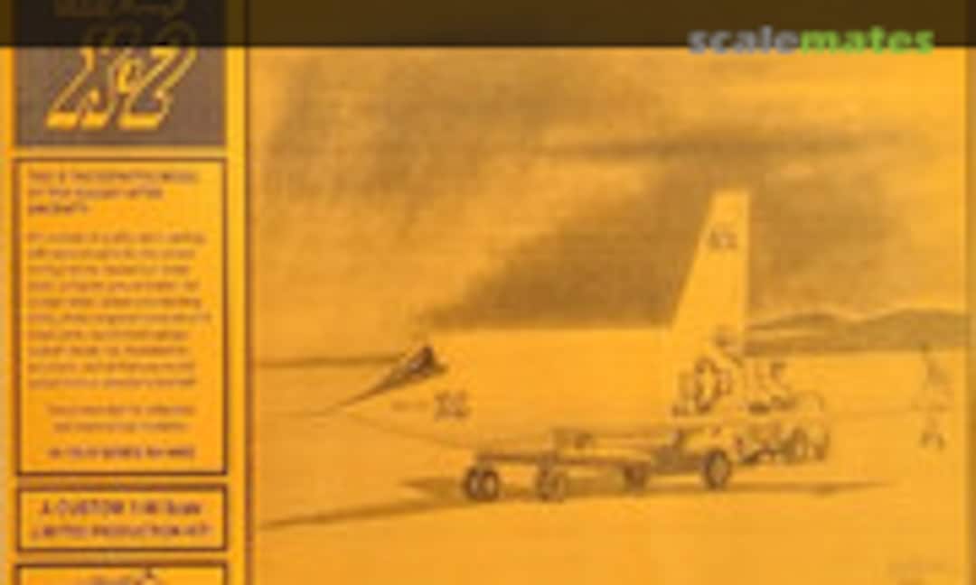 Bell X-2 with trailer (Collect-Aire Models 4802)