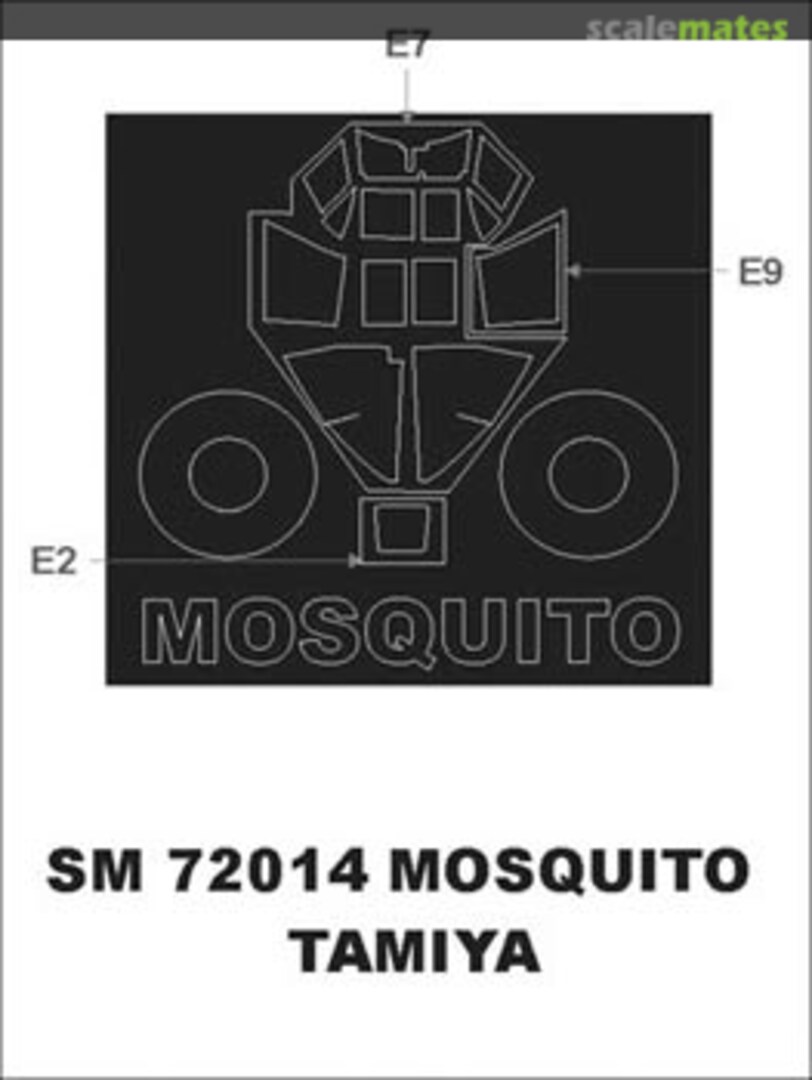Boxart DH 98 Mosquito SM72014 Montex Boxart DH 98 Mosquito SM72014 Montex
