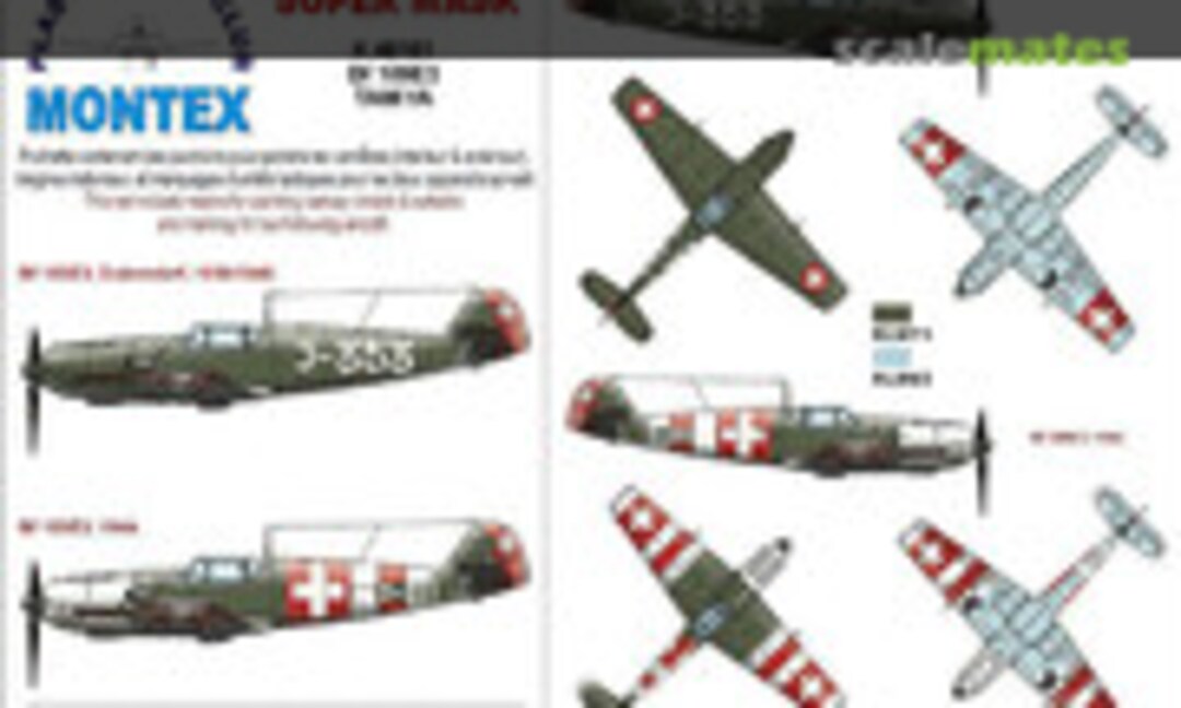 1:48 Bf 109E3 (Swiss) (Montex K48161) K48161
