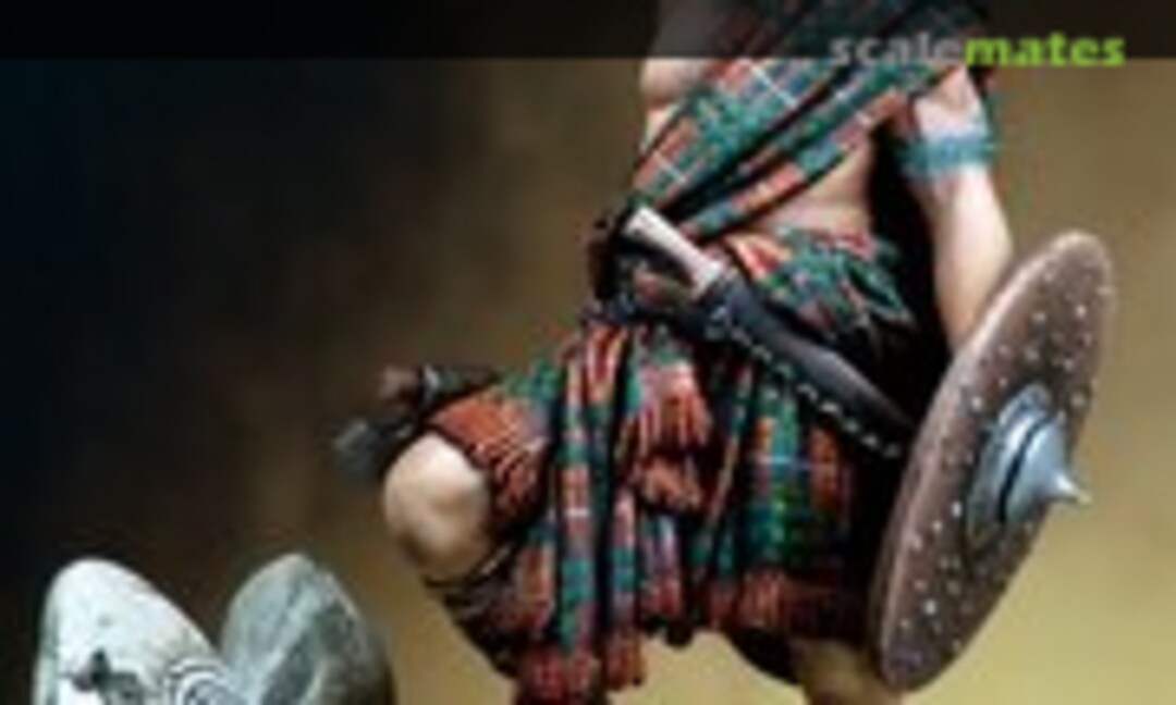 75mm Higlander Warrior, XII-XIII cen. (Pegaso Models 75-051) 75-051