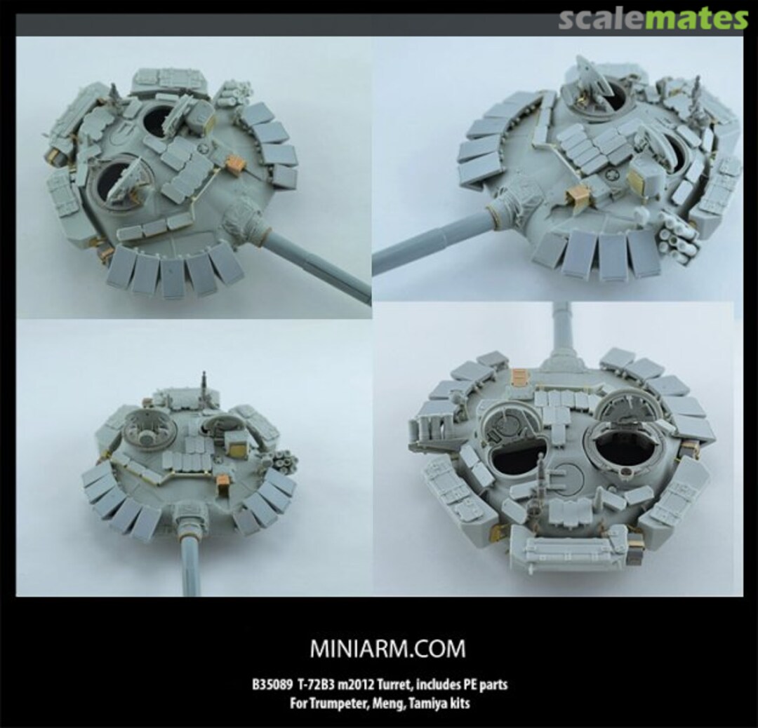 Boxart T-72B3 m2012 Turret B35089 Miniarm Boxart T-72B3 m2012 Turret B35089 Miniarm