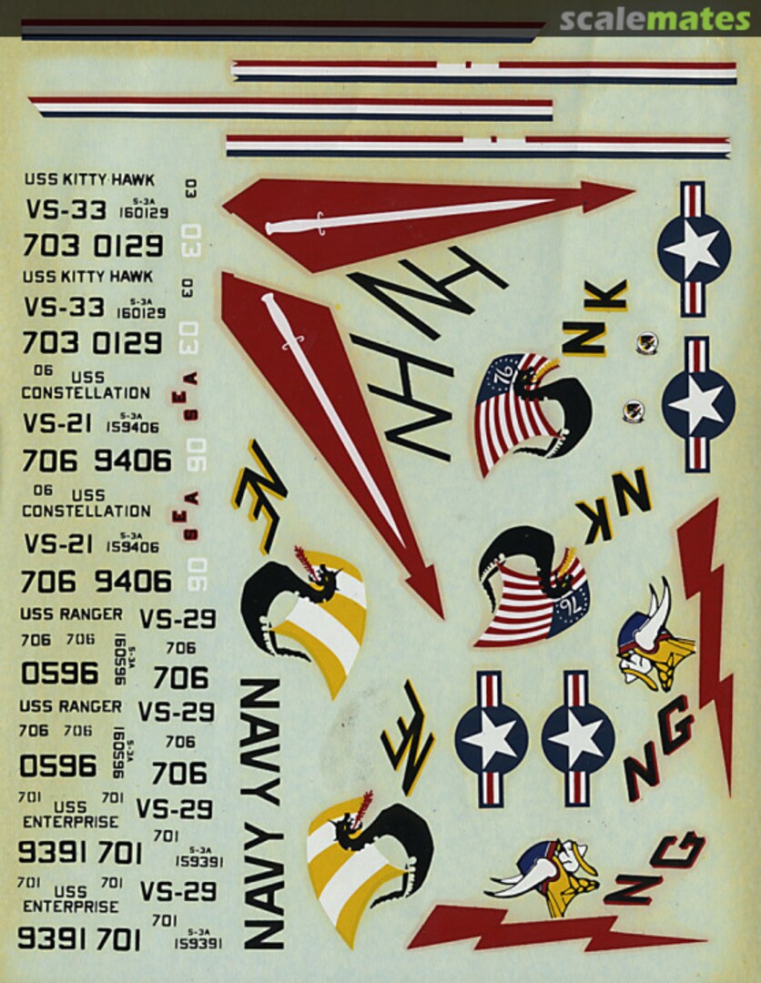 Boxart Lockheed S-3 Viking: USN West Coast FD72-01 Fowler Aviation Decals Boxart Lockheed S-3 Viking: USN West Coast FD72-01 Fowler Aviation Decals