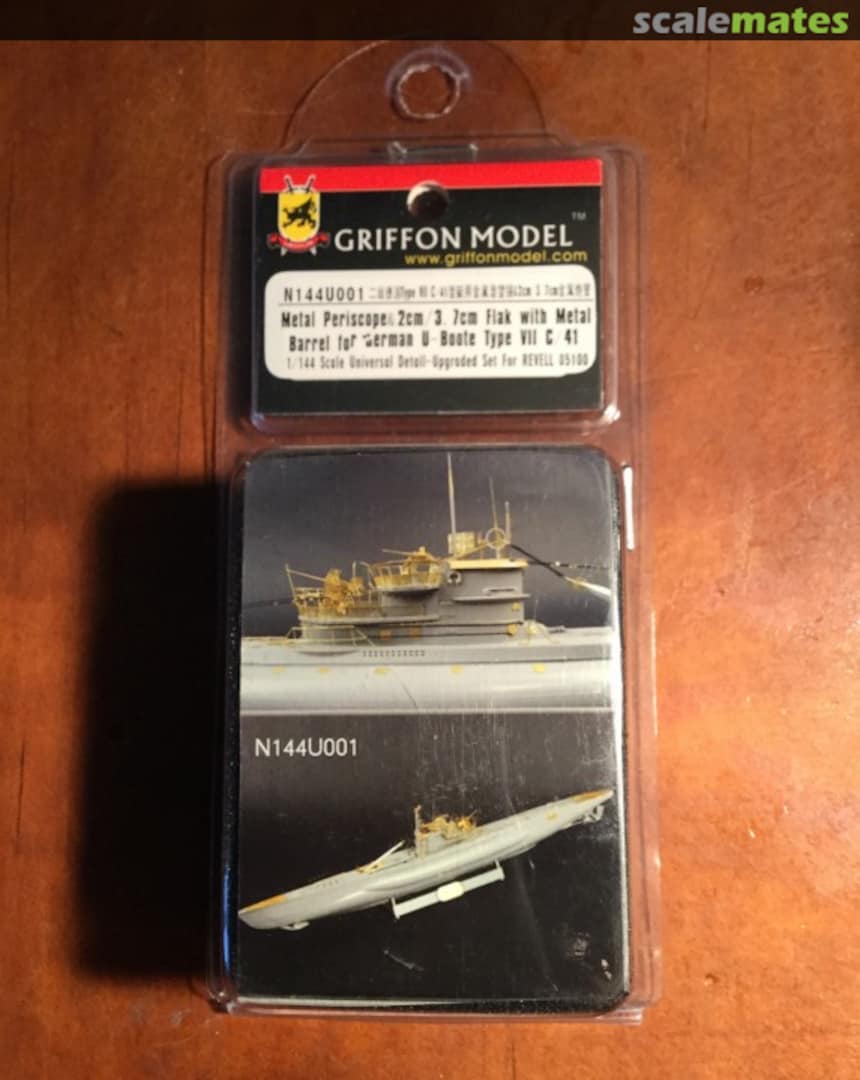 Boxart German U-Boote Type VII C/41 N144U001 Griffon Model Boxart German U-Boote Type VII C/41 N144U001 Griffon Model