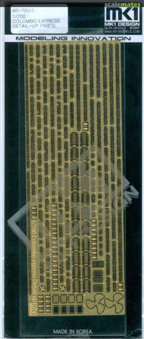 Boxart Container Ship "Colombo Express" Detail-Up Parts MS-70013 MK1 Design