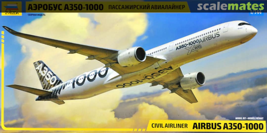 Boxart Airbus A350-1000 7020 Zvezda Boxart Airbus A350-1000 7020 Zvezda