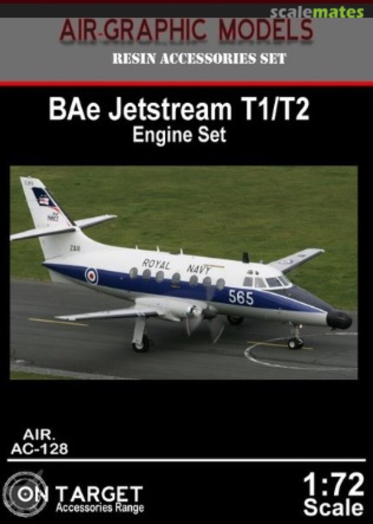 Boxart BAe Jetstream T1/T2 Engine Set AC-128 Air-Graphics Models Boxart BAe Jetstream T1/T2 Engine Set AC-128 Air-Graphics Models