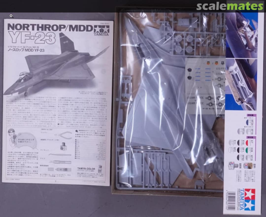 Contents Northrop/MDD YF-23 60715 Tamiya Contents Northrop/MDD YF-23 60715 Tamiya