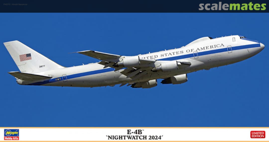 Boxart E-4B `Nightwatch 2024´ 10867 Hasegawa