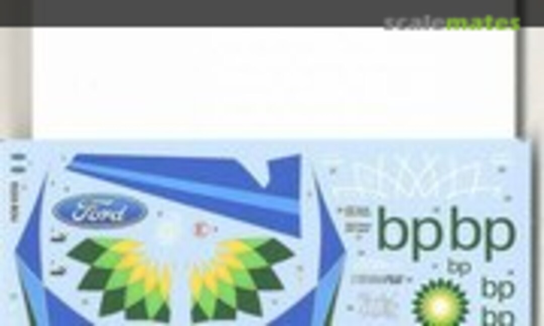 1:24 Ford Focus 2004 BP Sponsor (Shunko Models SHK-D072) SHK-D072