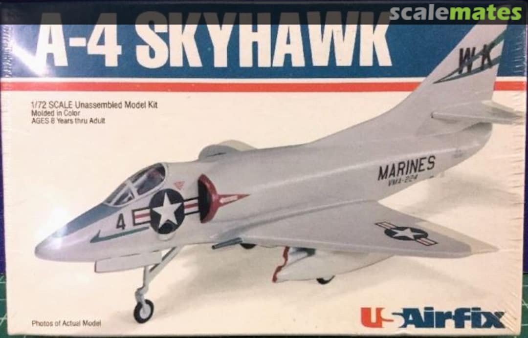 Boxart A-4 Skyhawk 10020 USAirfix Boxart A-4 Skyhawk 10020 USAirfix
