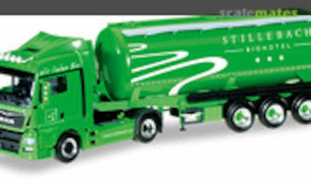 MAN TGX XLX Euro 6 Silo-Sattelzug Silo Melmer / Biohotel Stillebach&quot; (A) (Herpa 306775)