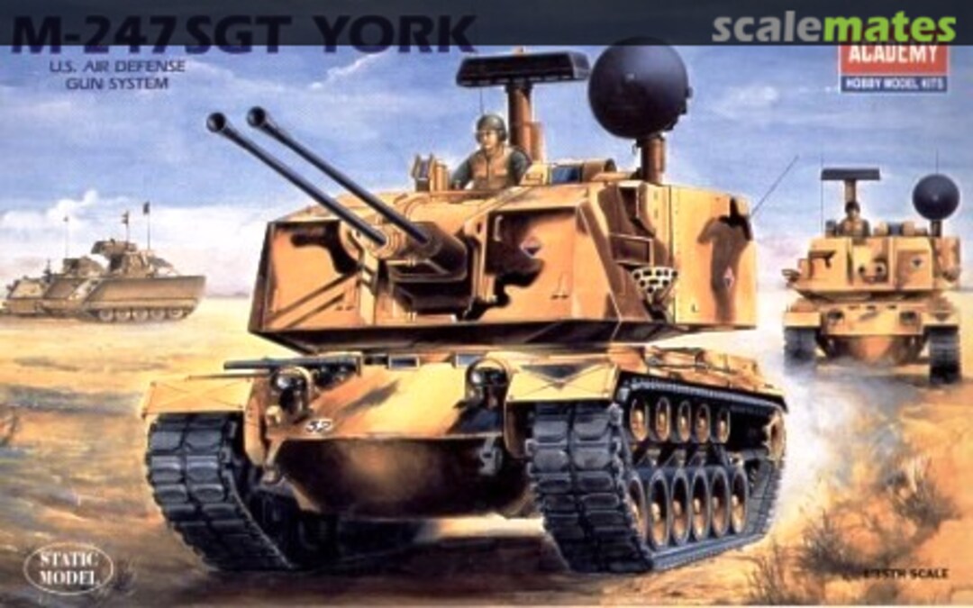 Boxart M-247 Sgt YORK TA054 Academy Boxart M-247 Sgt YORK TA054 Academy