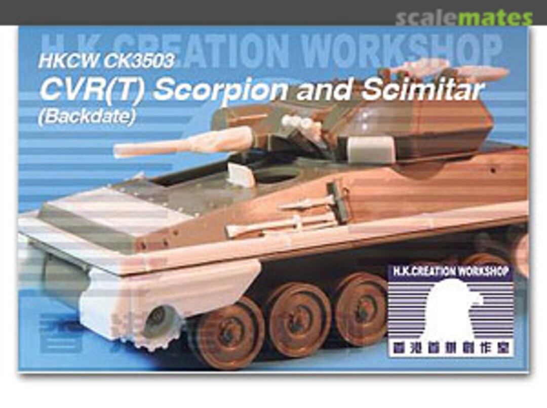 Boxart CVR(T) Scorpion and Scimitar (Backdate) CK3503 HK Creation Workshop Boxart CVR(T) Scorpion and Scimitar (Backdate) CK3503 HK Creation Workshop