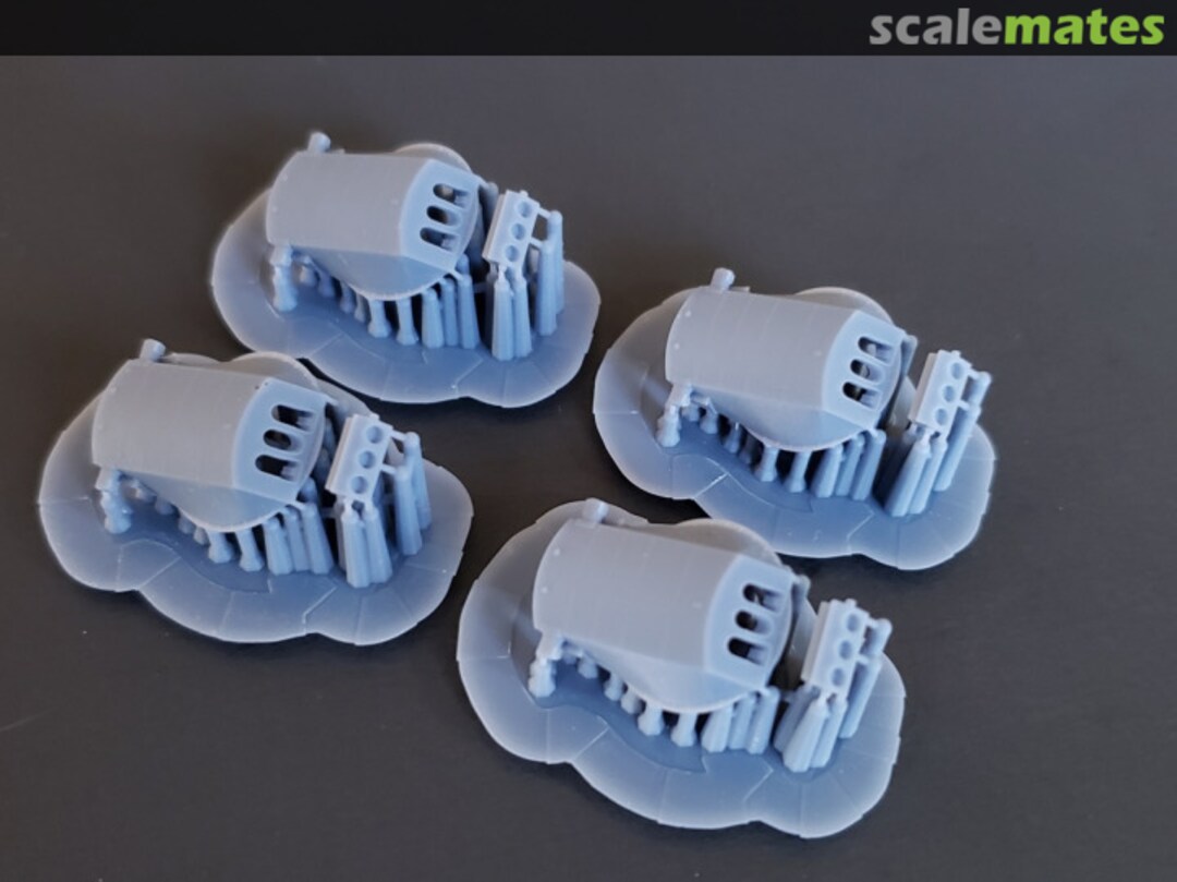 Boxart USS Arizona BB-39 14"/45 cal. Triple-gun Turrets with Trunnions (set of 4) 700-BB39trrts-trnn Model Monkey Boxart USS Arizona BB-39 14"/45 cal. Triple-gun Turrets with Trunnions (set of 4) 700-BB39trrts-trnn Model Monkey