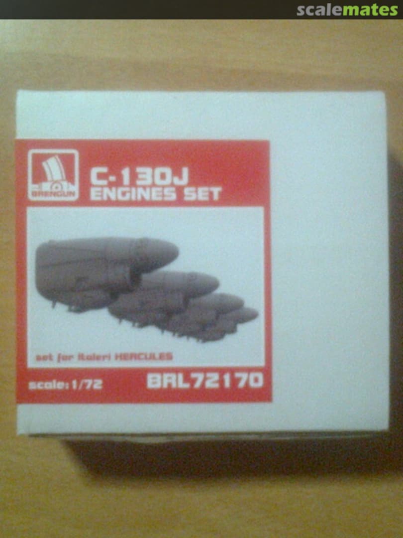 Boxart C-130J Hercules - Engine Set BRL72170 Brengun Boxart C-130J Hercules - Engine Set BRL72170 Brengun