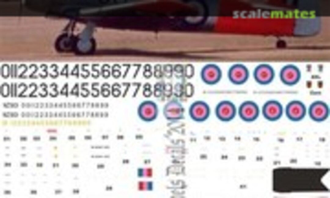 1:48 RNZAF Harvards 1957-69 (Oldmodels Decals OMD0819) OMD0819