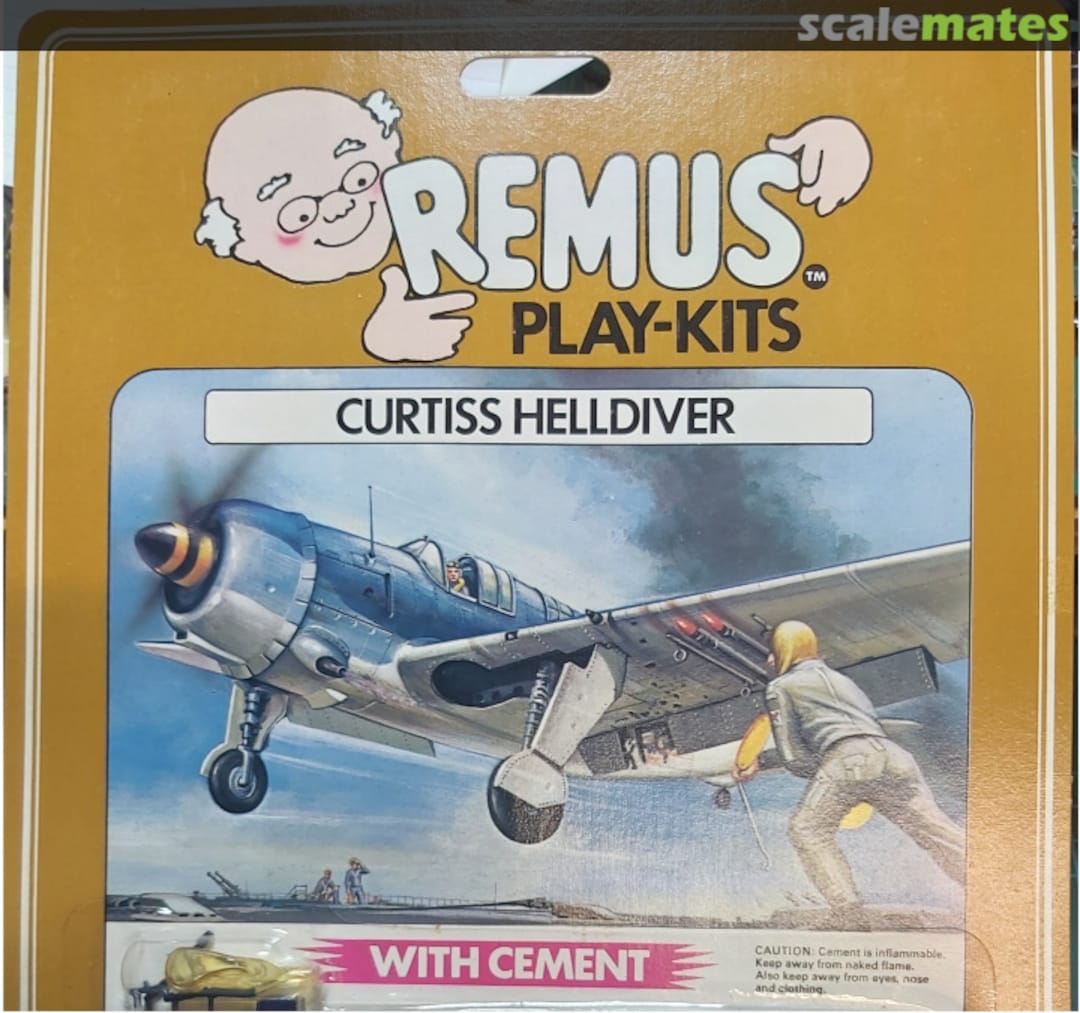 Boxart Curtiss Helldiver 7347 Remus Play Kits Boxart Curtiss Helldiver 7347 Remus Play Kits