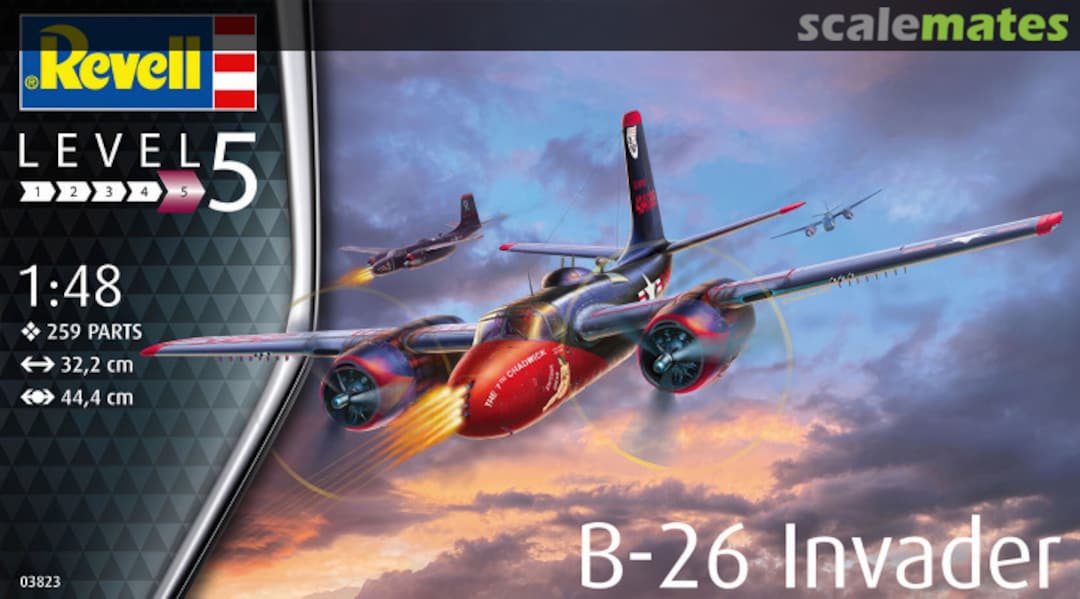 Boxart B-26 Invader 03823 Revell Boxart B-26 Invader 03823 Revell