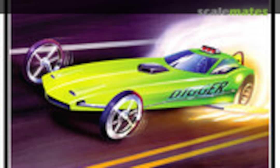 1:25 Digger 'Cuda Dragster (AMT 602)