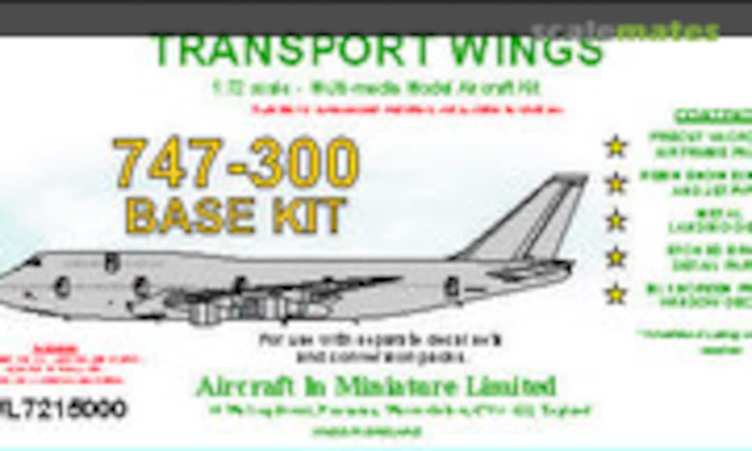 1:72 Boeing 747-300 - Base kit (Aircraft In Miniature Ltd TWL7215000)