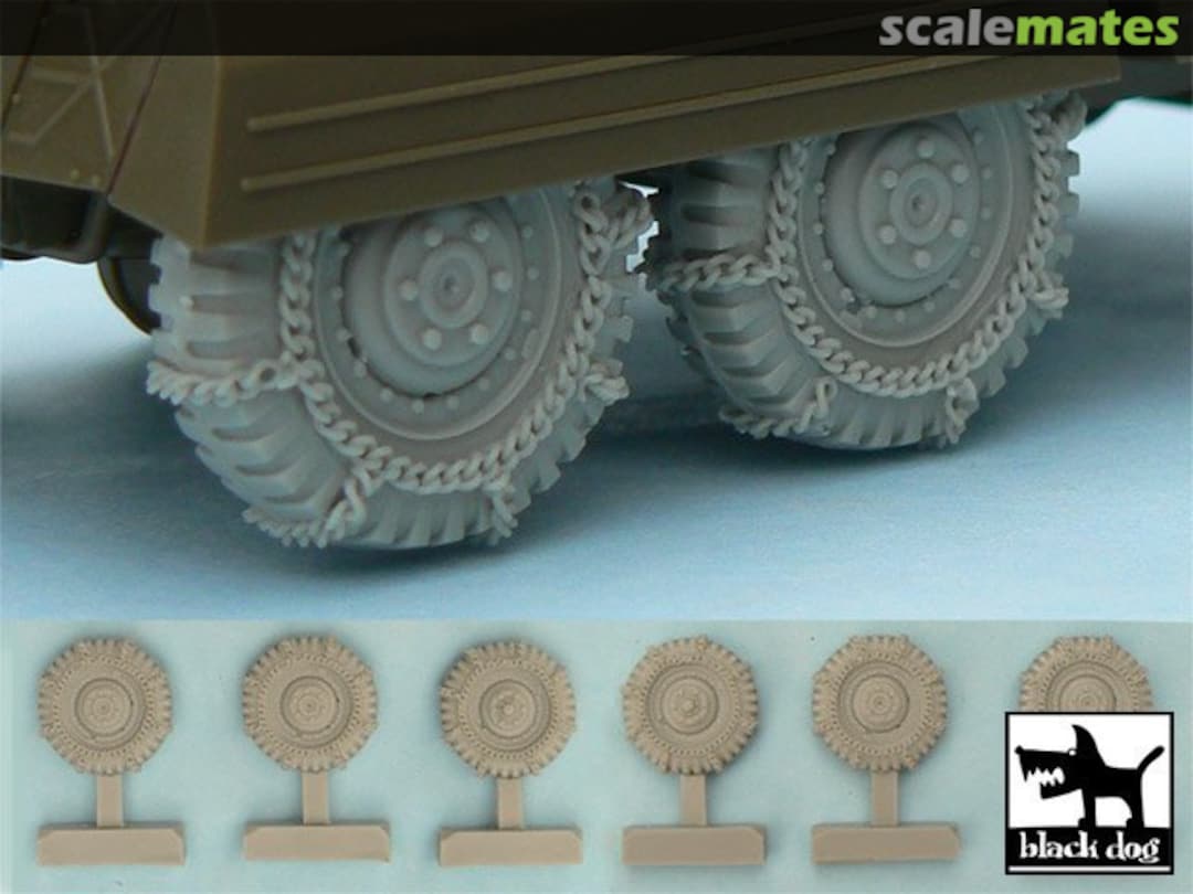 Boxart snowchained wheels set T48042 Black Dog Boxart snowchained wheels set T48042 Black Dog