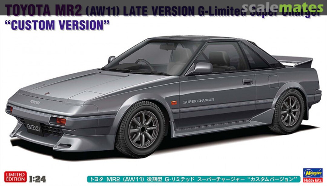 Boxart Toyota MR2 (AW11) Late Version G-Limited Super Charger "Custom Version" 20755 Hasegawa Boxart Toyota MR2 (AW11) Late Version G-Limited Super Charger "Custom Version" 20755 Hasegawa