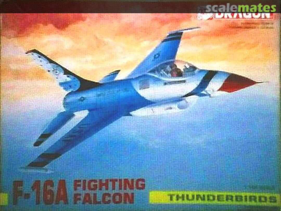 Boxart F-16A Fighting Falcon Thunderbirds 4504 Dragon Boxart F-16A Fighting Falcon Thunderbirds 4504 Dragon