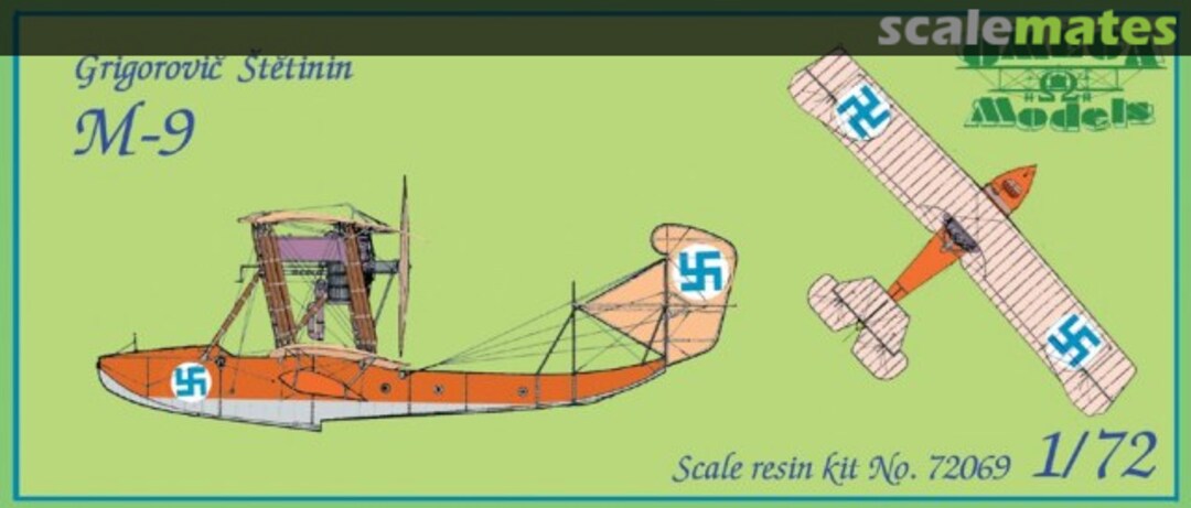 Boxart Grigorovich Stetinin M-9 72069 Omega Models Boxart Grigorovich Stetinin M-9 72069 Omega Models