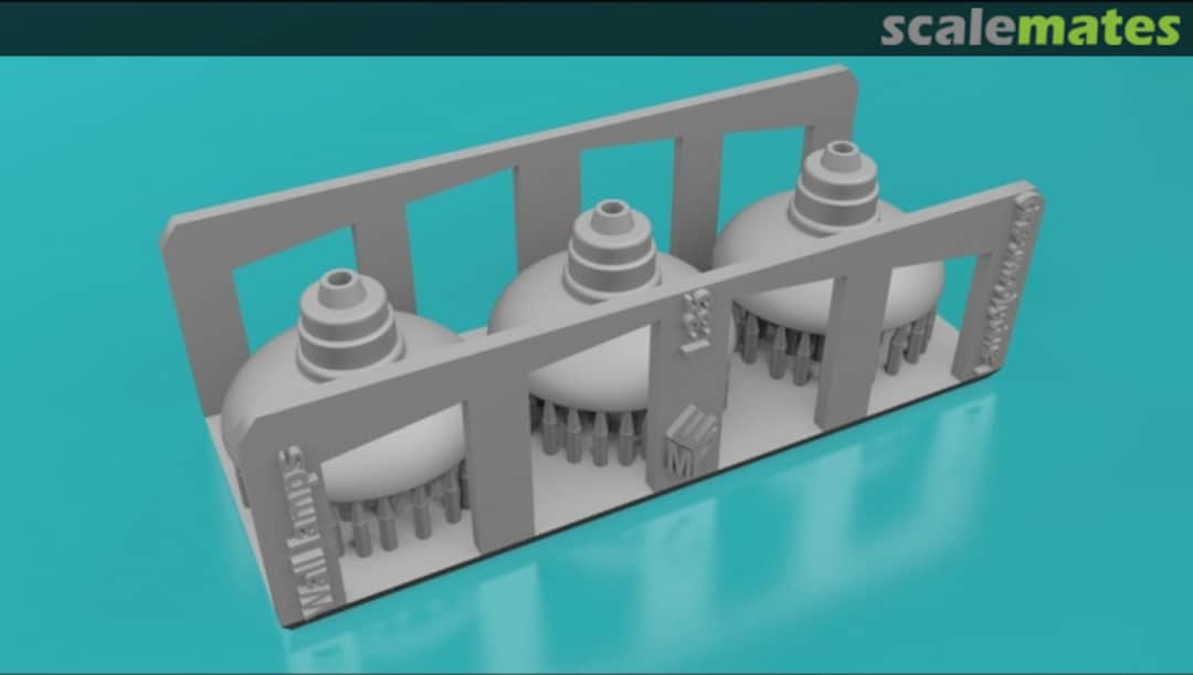 Boxart Wall/Ceiling Lamp - Type 7b - 1 set 35080218 EMP3d