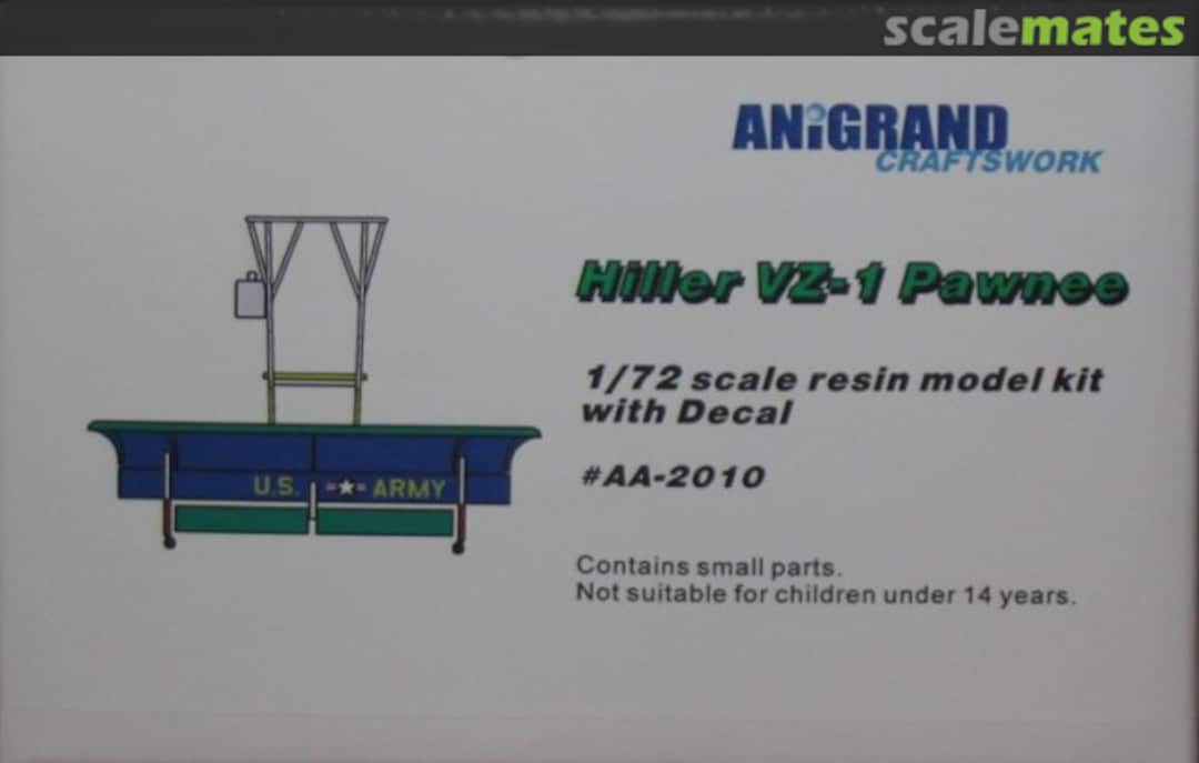 Boxart Hiller VZ-1 Pawnee AA-2010 Anigrand Craftswork Boxart Hiller VZ-1 Pawnee AA-2010 Anigrand Craftswork