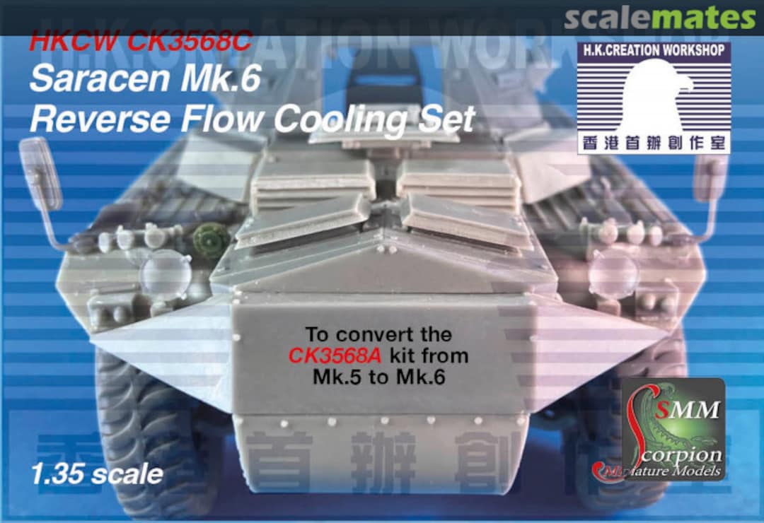 Boxart Saracen Mk.6 Reverse Cooling Flow Set CK3568C HK Creation Workshop