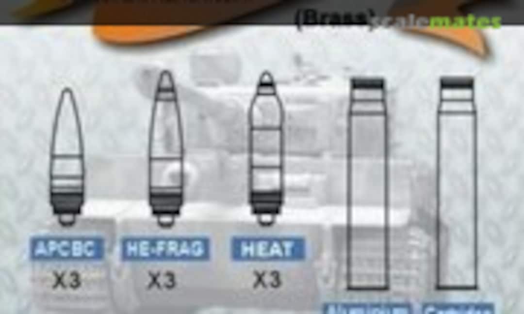 1:35 8.8cm L/56 Ammunition (AFV Club AF35087) AF35087