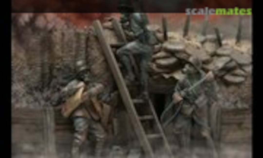 54mm Trench Warfare (1916-1918) (Andrea Miniatures S3-S03) S3-S03