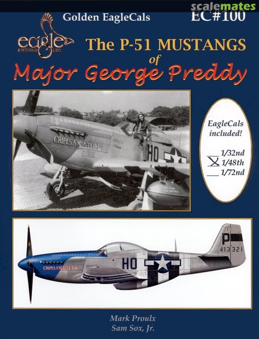 Boxart The P-51 Mustangs of Major George Preddy EagleCals EC48-100 Eagle Editions Boxart The P-51 Mustangs of Major George Preddy EagleCals EC48-100 Eagle Editions