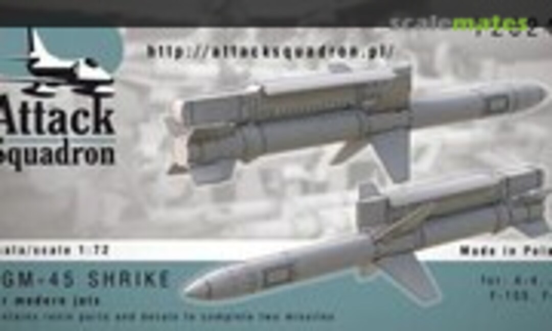 1:72 AGM-45 Shrike 2 pcs (Attack Squadron 72024) 72024