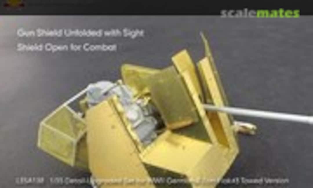 1:35 3.7cm Flak 43 Towed Version, Gun Shields Full Set -Dragon- (Griffon Model L35A138) L35A138