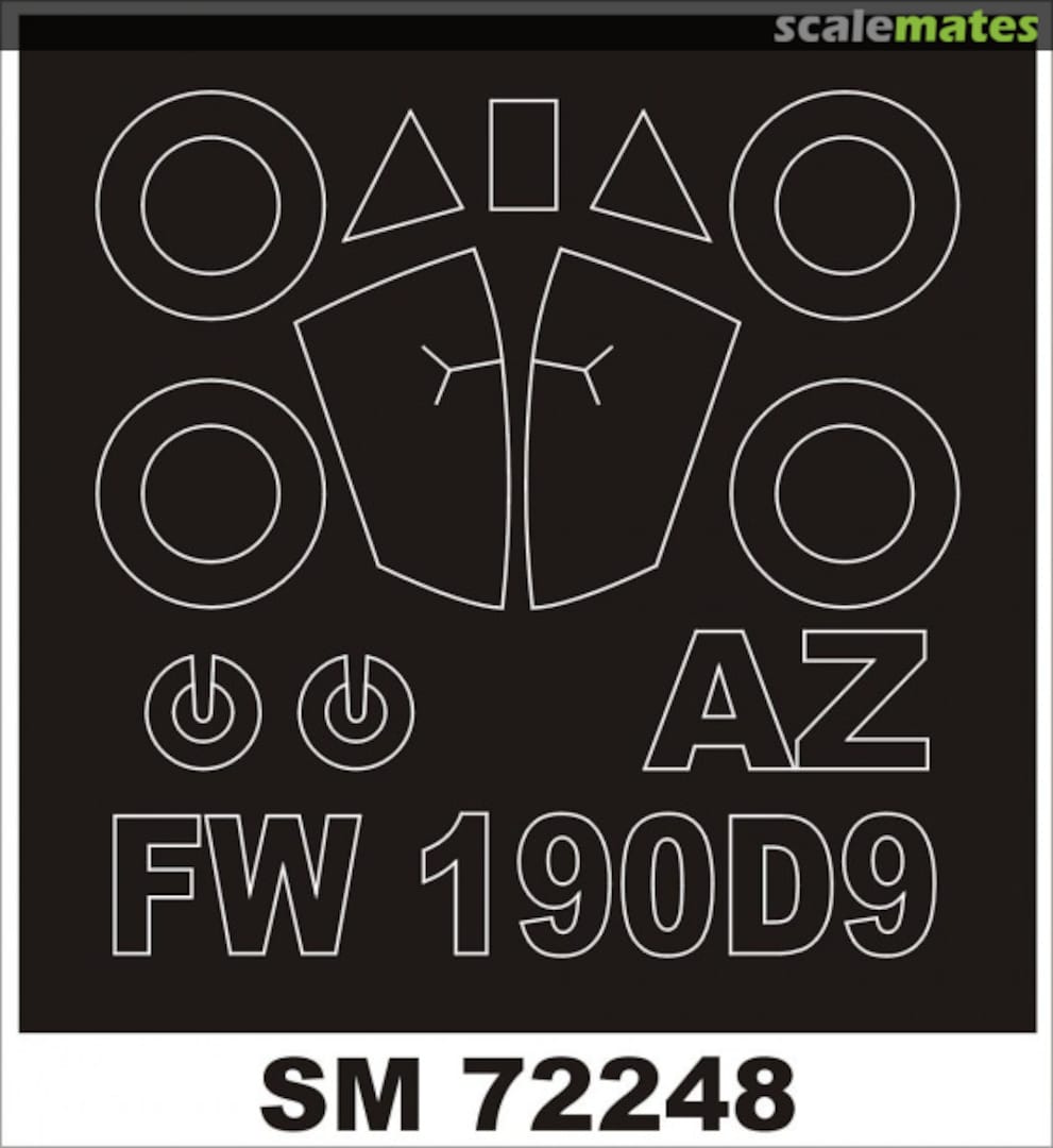 Boxart Fw 190D-9 SM72248 Montex