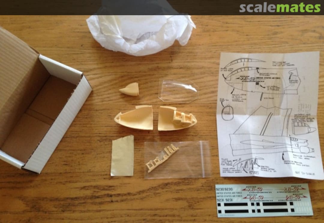 Boxart Boeing XB-52 & YB-52 Stratofortress Conversion ? Lone Star Models Boxart Boeing XB-52 & YB-52 Stratofortress Conversion ? Lone Star Models