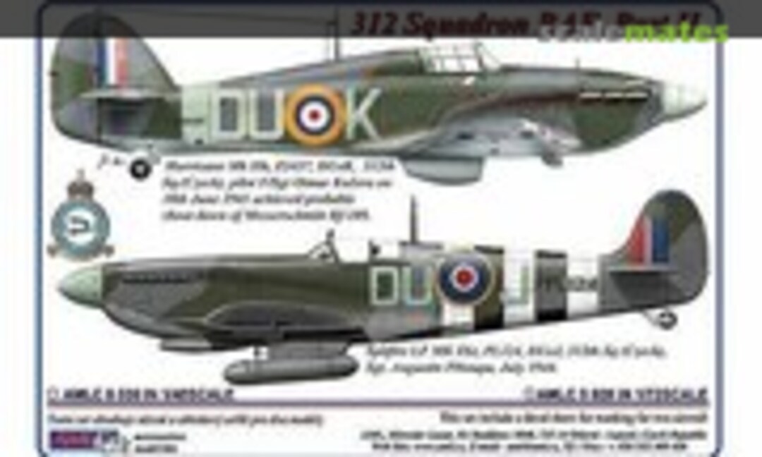 1:48 312 Squadron RAF, Part II (AML AMLC8030) AMLC8030