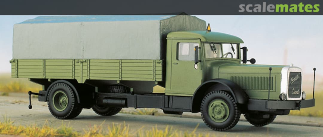 Boxart Henschel Typ 6 J 6 t LKW Pritsche / Plane 4564 Weinert Modellbau Boxart Henschel Typ 6 J 6 t LKW Pritsche / Plane 4564 Weinert Modellbau