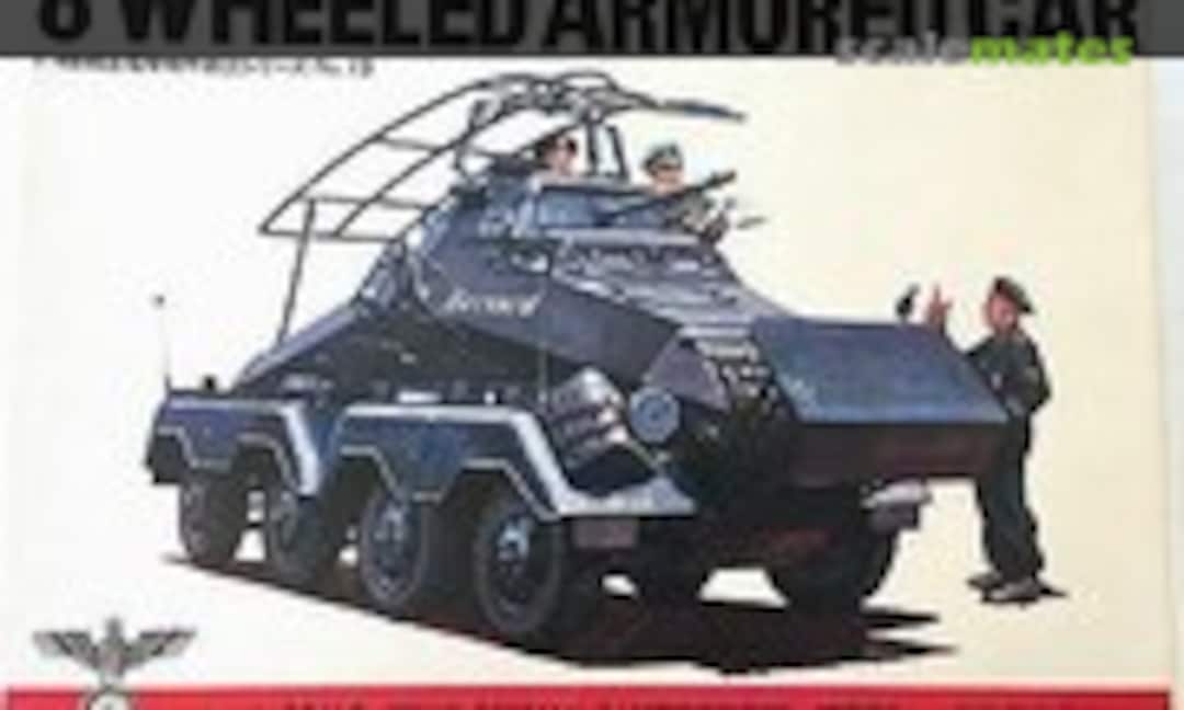 1:48 8 Wheeled Armored Car (Bandai 8238)