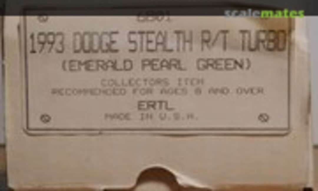 1:25 1993 Dodge Stealth R/T Turbo (AMT/ERTL 6801)