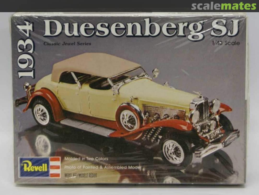 Boxart 1934 Duesenberg H-1268 Revell Boxart 1934 Duesenberg H-1268 Revell